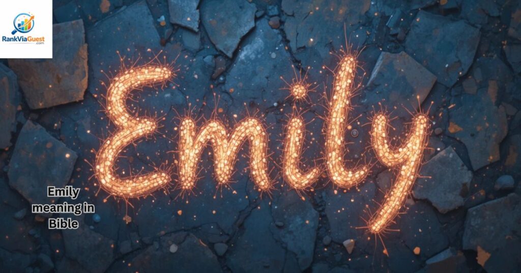 Biblical Meaning of Emily in Hebrew Context
