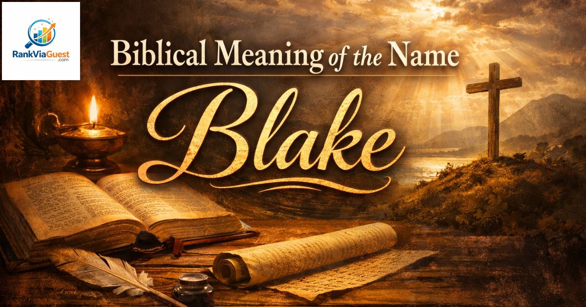 Biblical Meaning of the Name Blake: God’s Secret Message