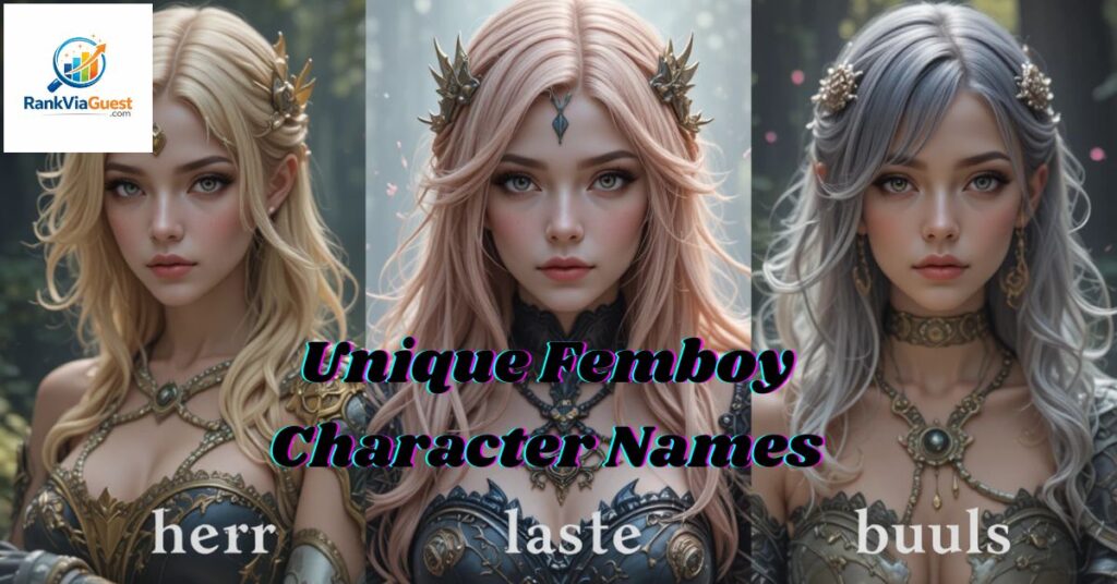 Cool and Stylish Femboy Names