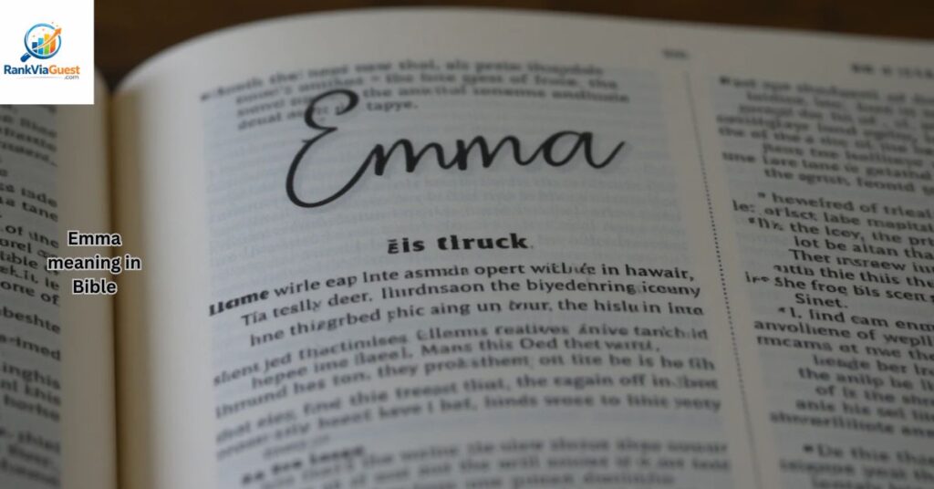Emma in the Bible