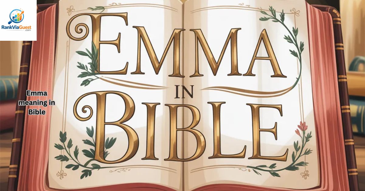 Emma in the Bible: Unlock Its Sacred Power