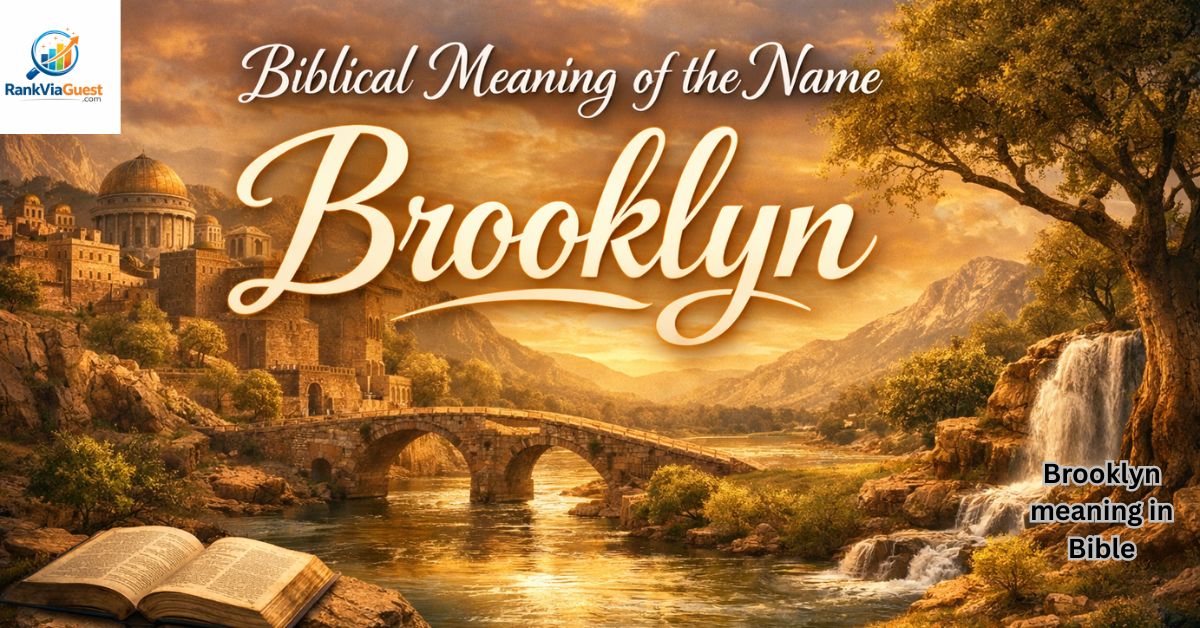 Hidden Powerful Biblical Meaning of the Name Brooklyn