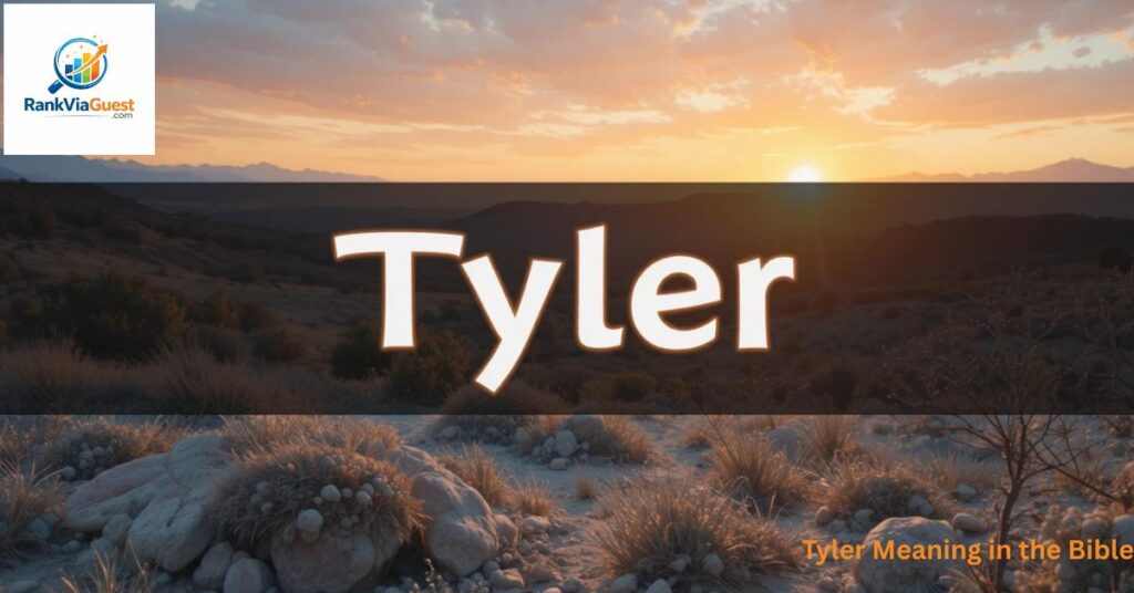 Literal Meaning of Tyler – “Tile Maker” Explained
