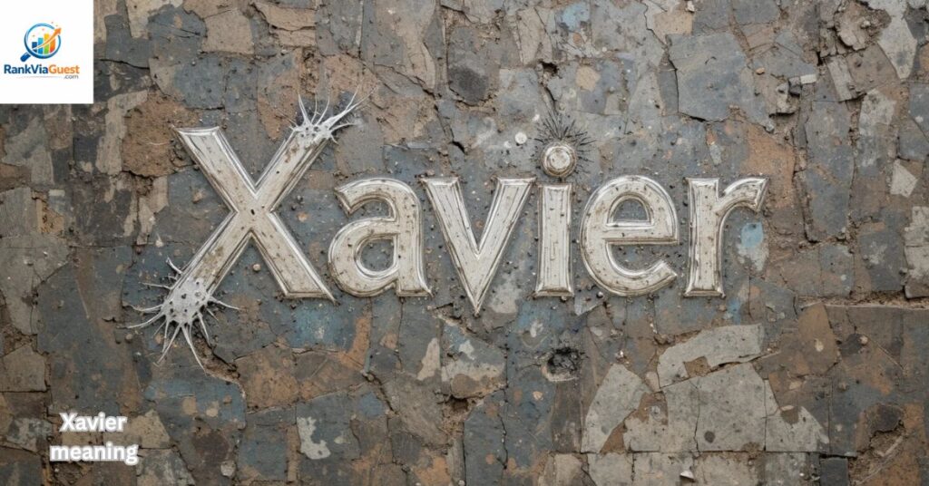 Names Similar to Xavier