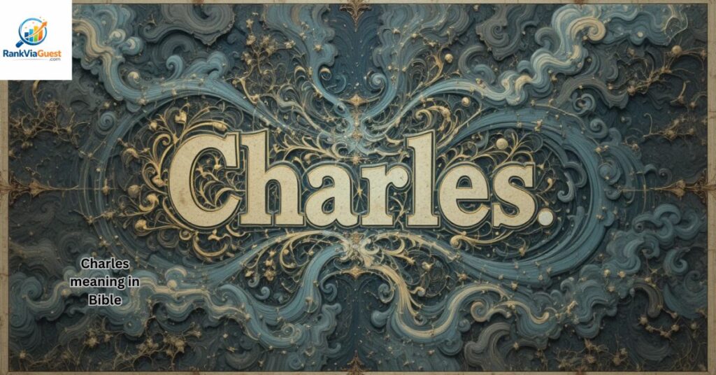 Origin and History of the Name Charles