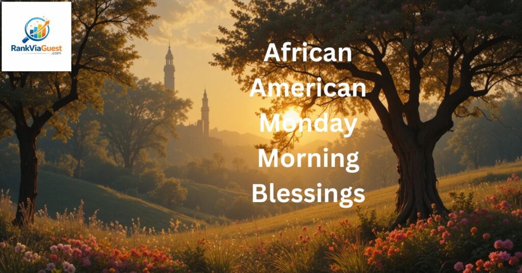 The Cultural Roots of African American Monday Blessings in Faith and Resilience