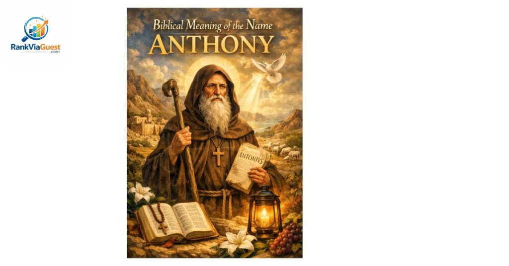 The Origin and History of the Name Anthony