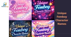 Unique Femboy Character Names That Turn Heads Instantly