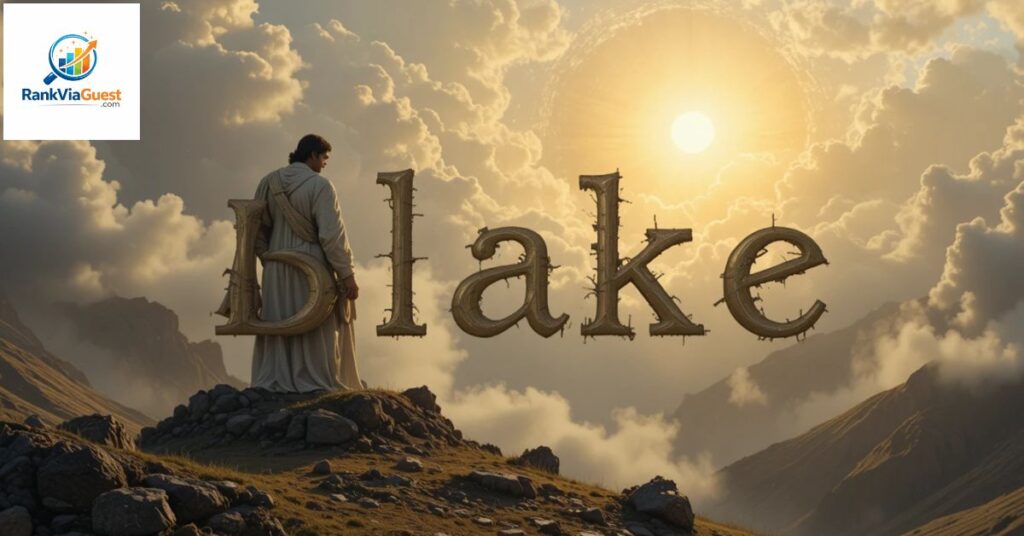 What Does Blake Mean in Hebrew or Biblical Language?