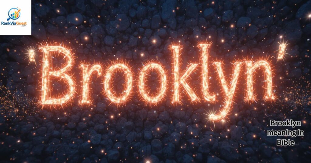 What Does the Name Brooklyn Mean?