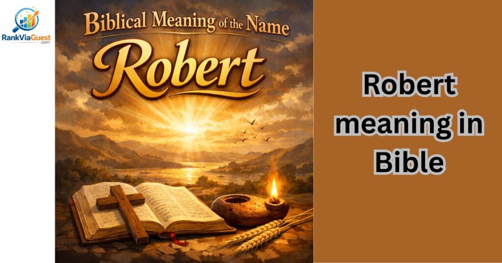 What Does the Name Robert Mean?