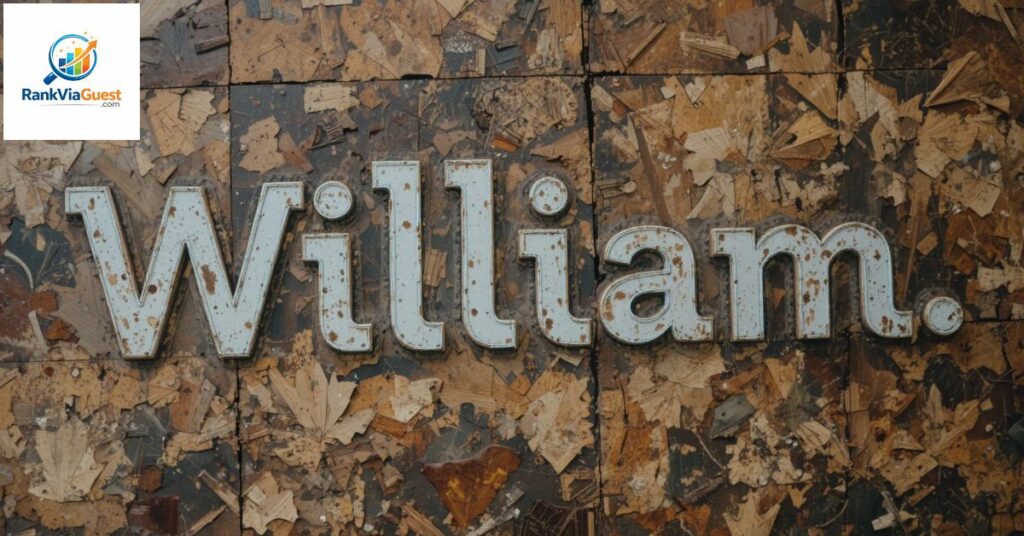What Does the Name William Mean? Origin and Core Meaning
