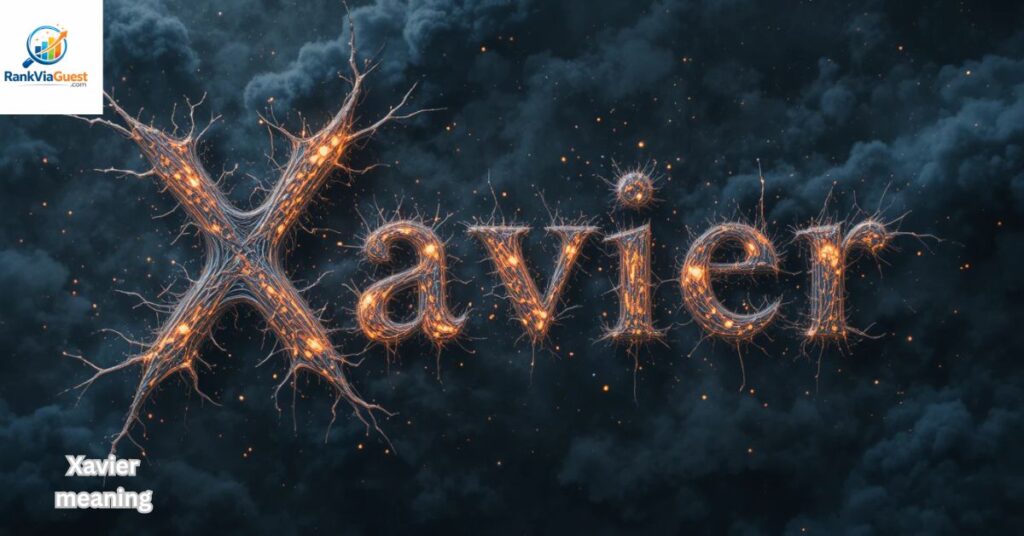 Xavier Name Meaning and Origin
