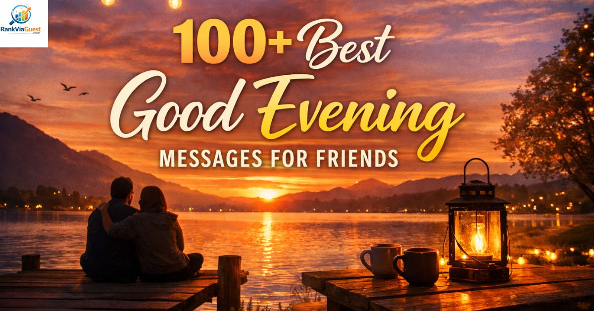 100+ Best Good Evening Messages for Friends