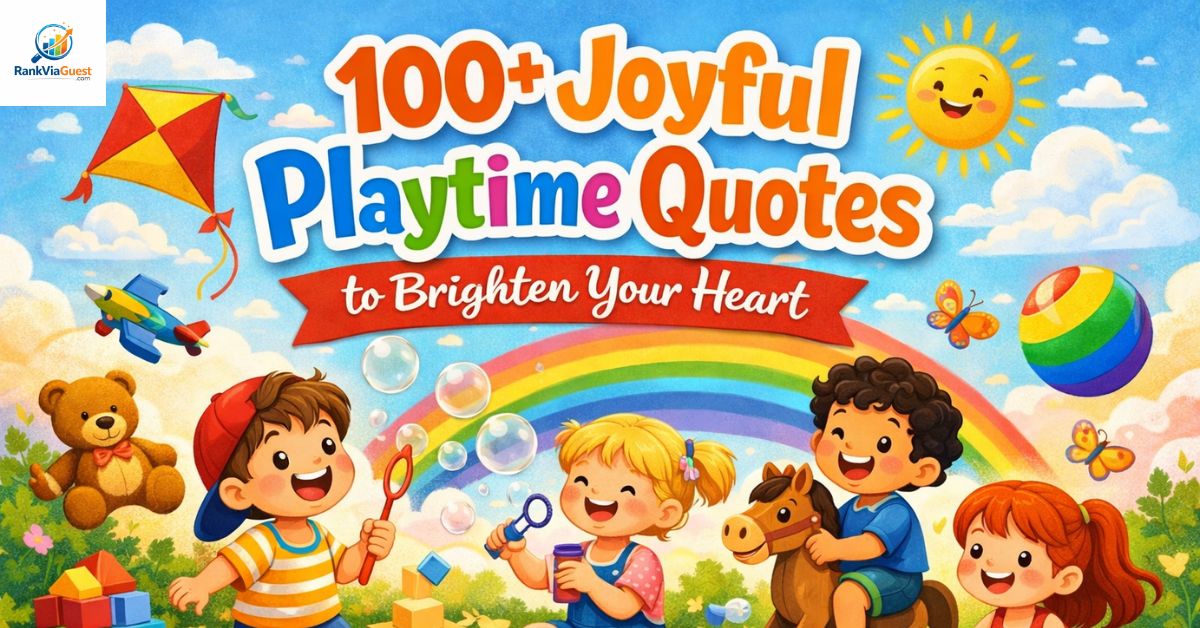 100+ Joyful Playtime Quotes to Brighten Your Heart