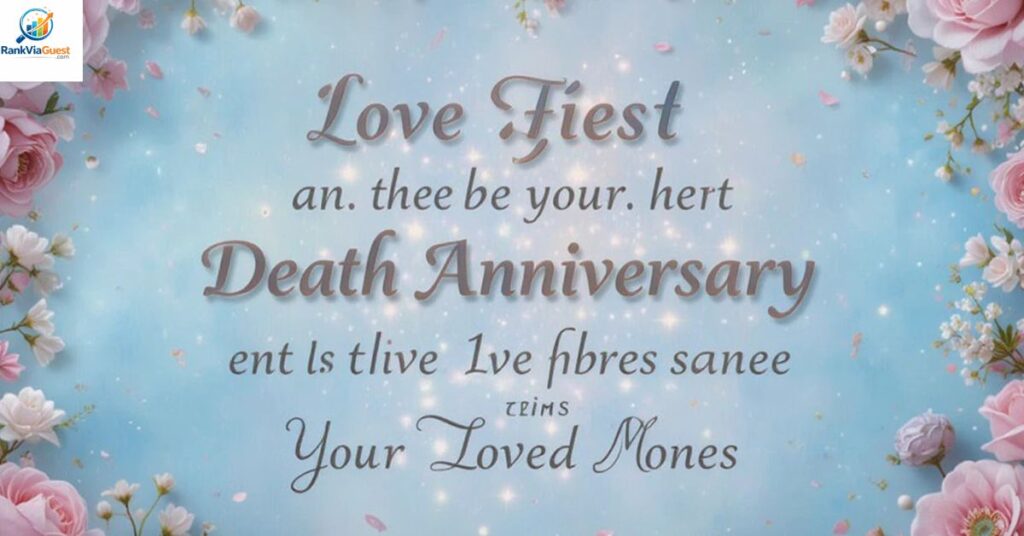 1st Death Anniversary Messages for Husband/Wife