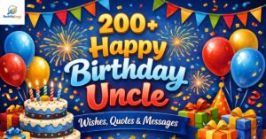 200+ Happy Birthday Uncle: Wishes, Quotes & Messages