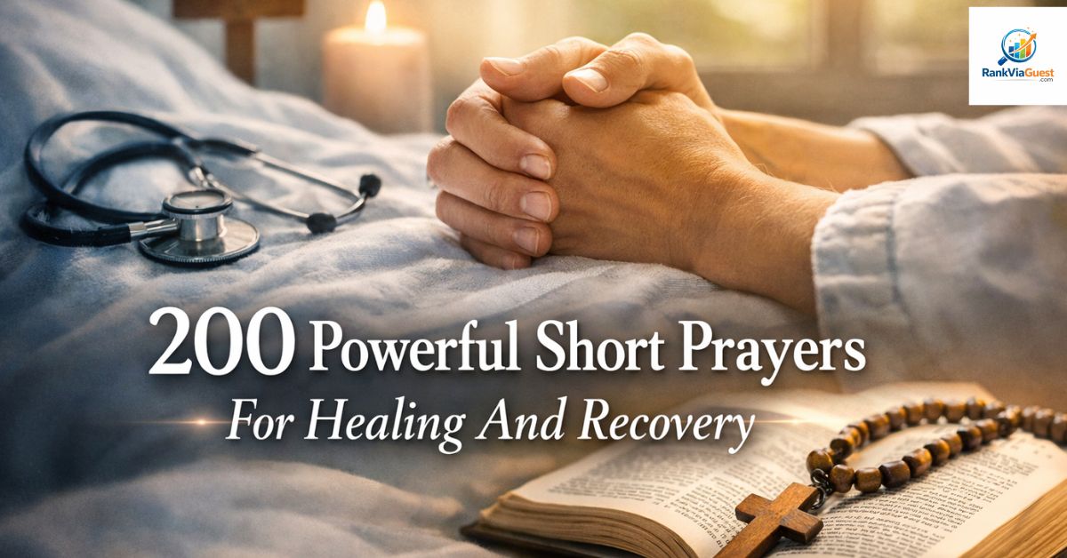 200 Powerful Short Prayers For Healing And Recovery