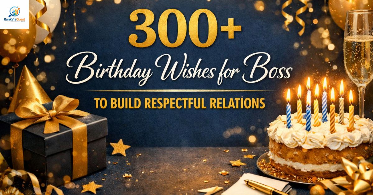 300+ Birthday Wishes for Boss to Build Respectful Relations