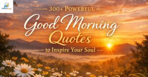 300+ Powerful Good Morning Quotes to Inspire Your Soul