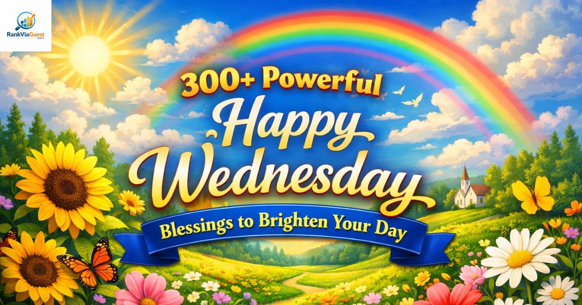 300+ Powerful Happy Wednesday Blessings to Brighten Your Day