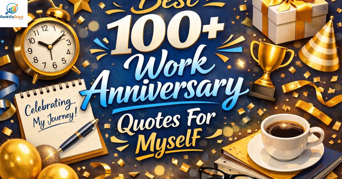 Best 100+ Work Anniversary Quotes For Myself
