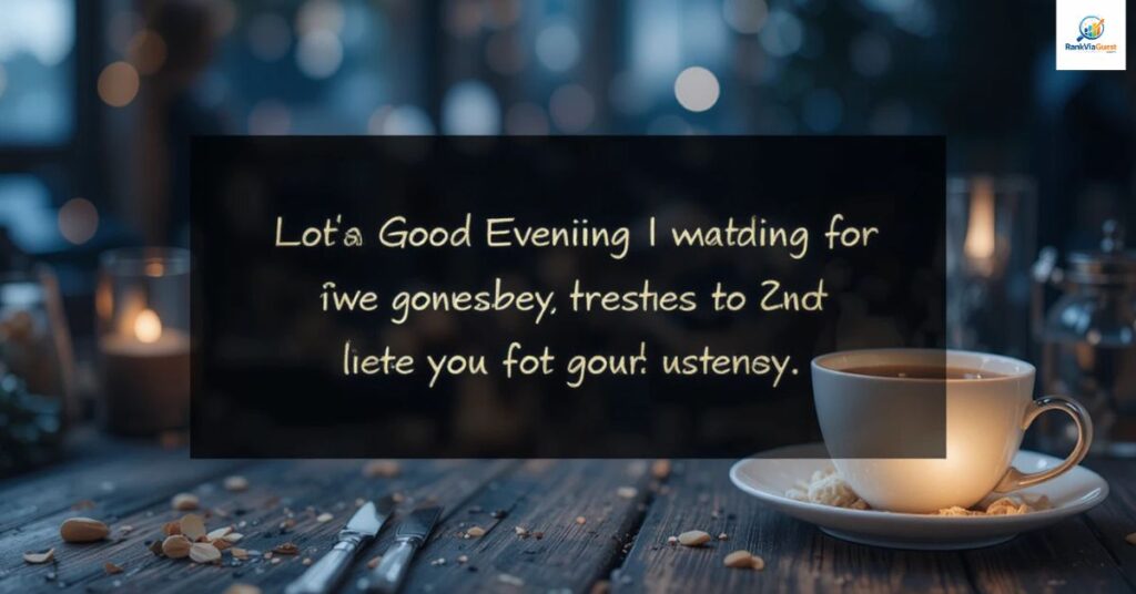 Best Good Evening Messages for Friends: Make Their Evening Special