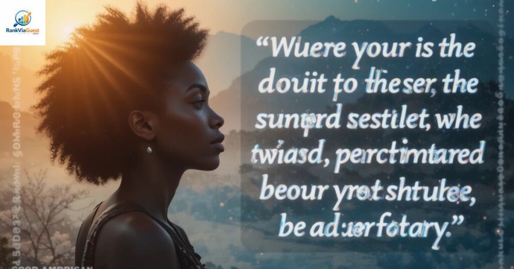 Daily African American Good Morning Quotes by Day