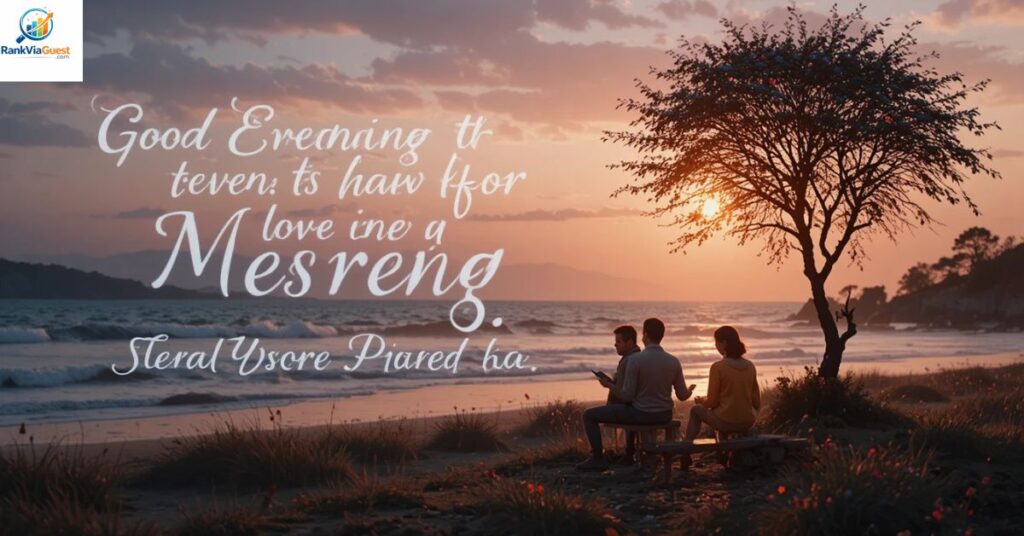 Good Evening Messages for Friends to Make Them Smile