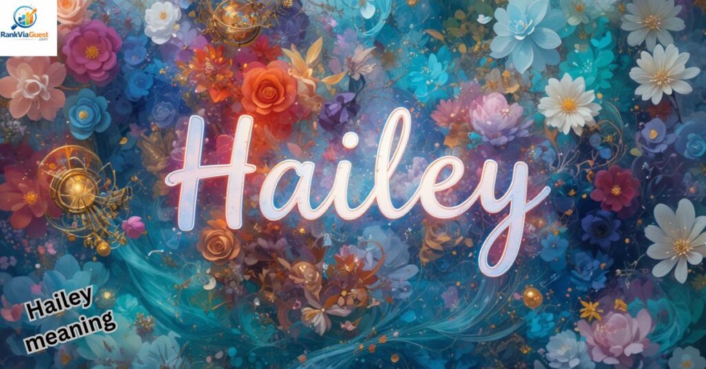 Hailey Name Meaning in Hebrew (Explained)