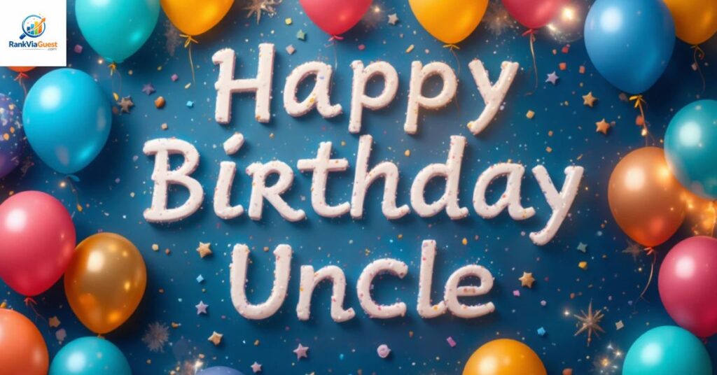 Heart-Touching Birthday Wishes for Uncle