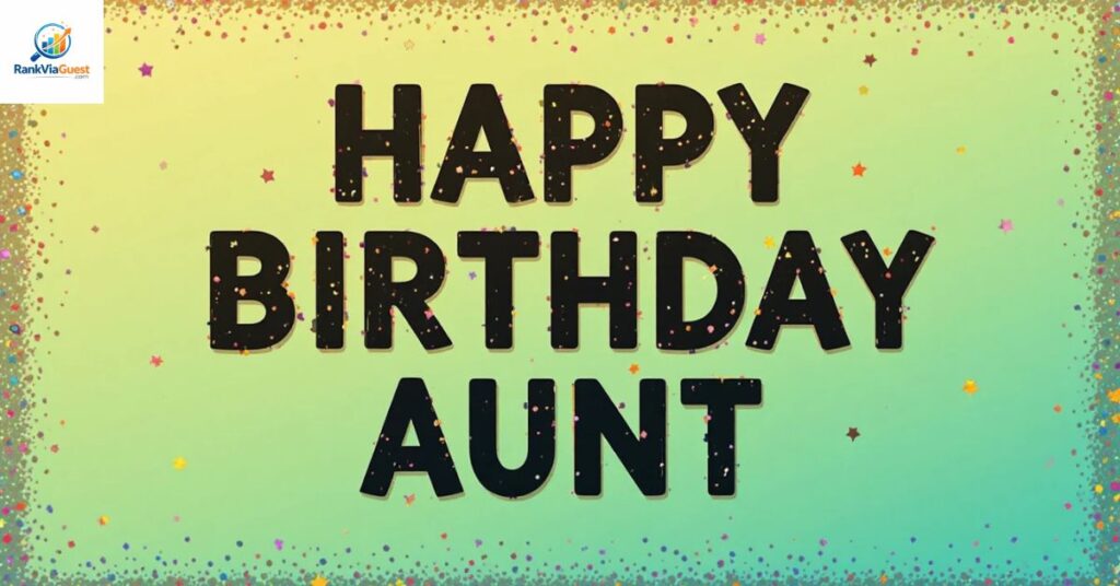 Heartfelt Birthday Wishes for Aunt Like a Mother