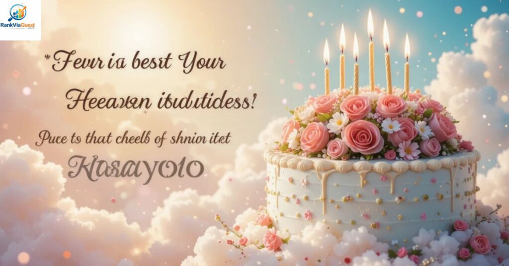 Heavenly Birthday Wishes for Grandparents