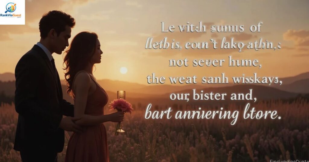 How to Write a Heartfelt Anniversary Message