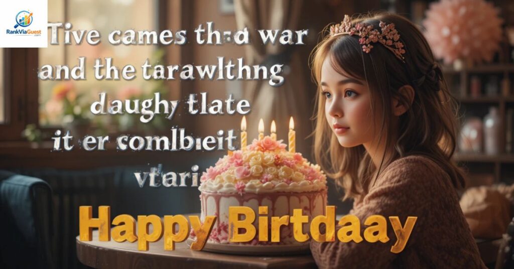 Inspirational and Motivational Birthday Wishes for Daughter