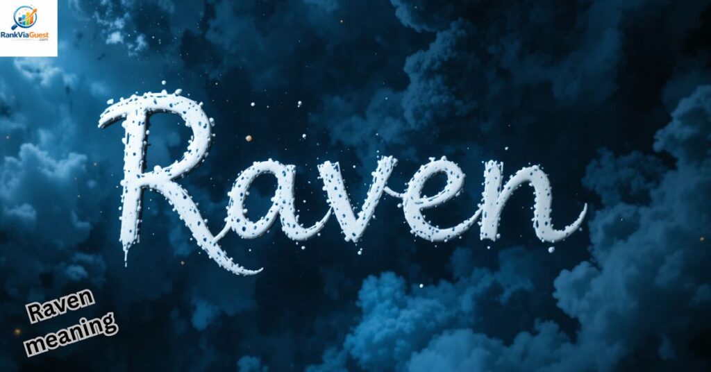 Is โRavenโ a Good Name for a Child?