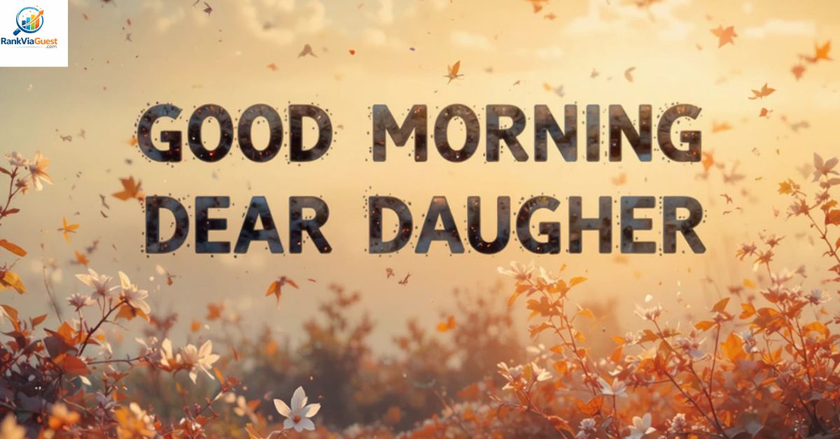 Loving Good Morning Messages FOR Daughter to Make Her Smile