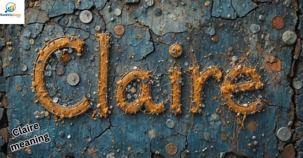 Meaning of the Name Claire