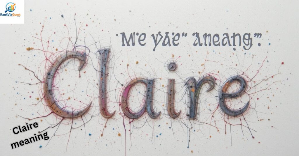 Popularity of the Name Claire
