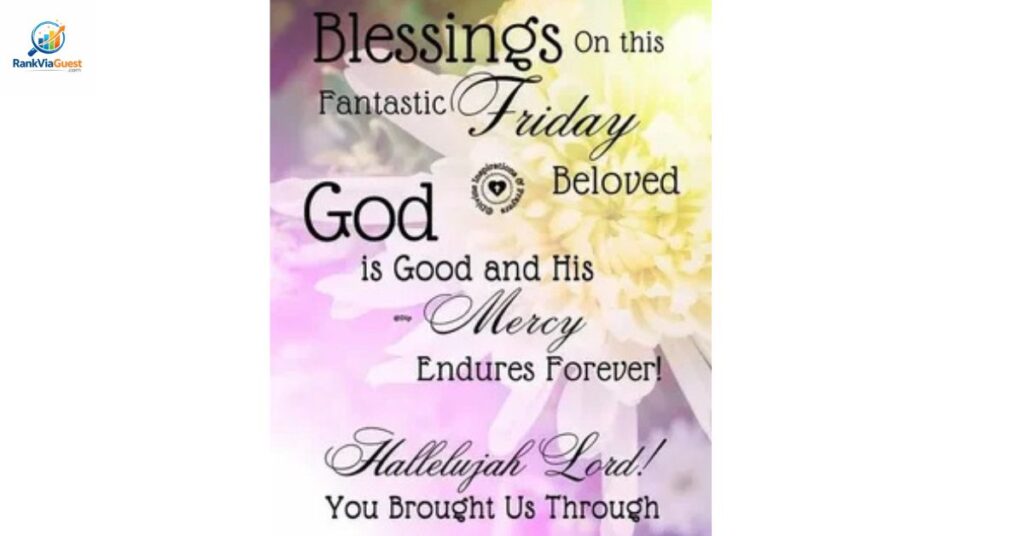 Powerful Friday Morning Prayers