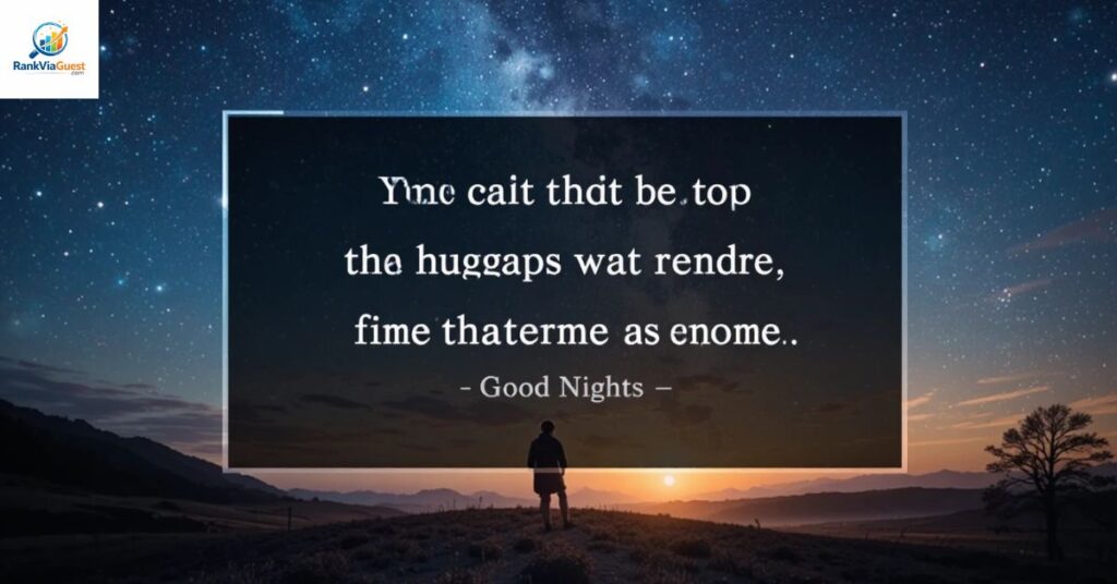 Romantic Motivational Good Night Messages for Your Partner