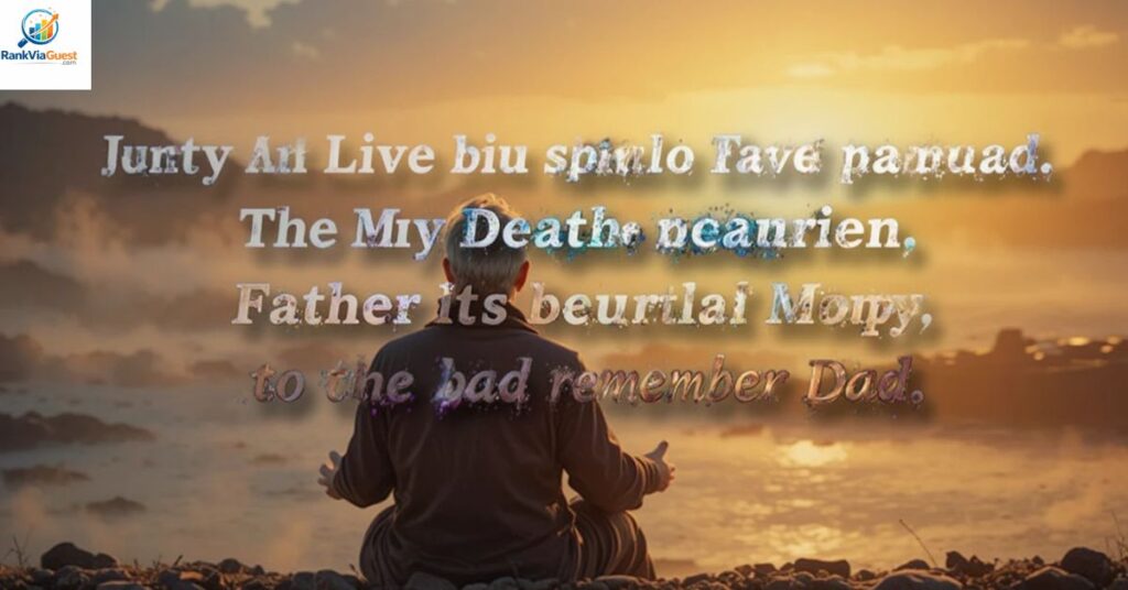 Short Father Death Anniversary Messages