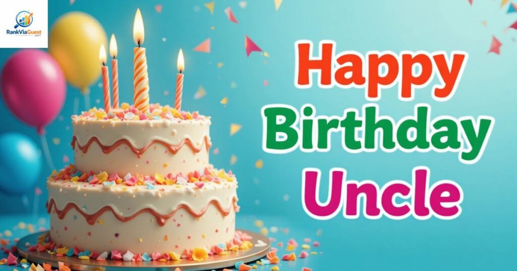 Simple and Short Birthday Wishes for Uncle
