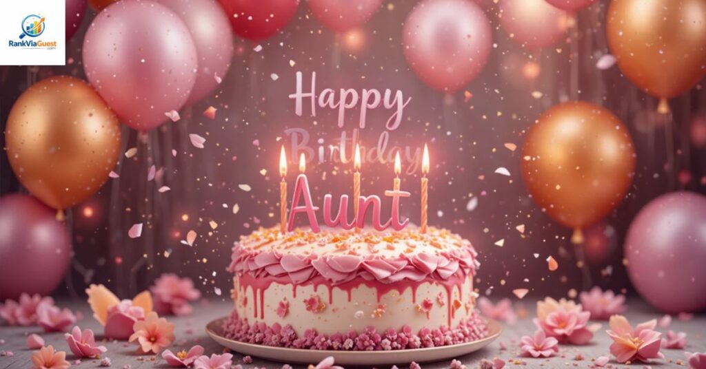Simple Birthday Wishes for Aunt
