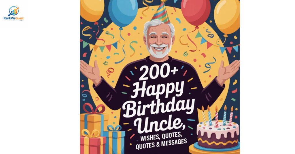 Sweet and Loving Birthday Messages for Uncle