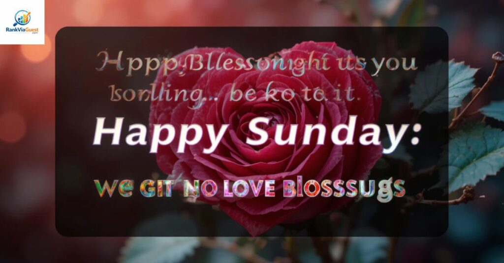 Sweet Happy Sunday Messages for My Love