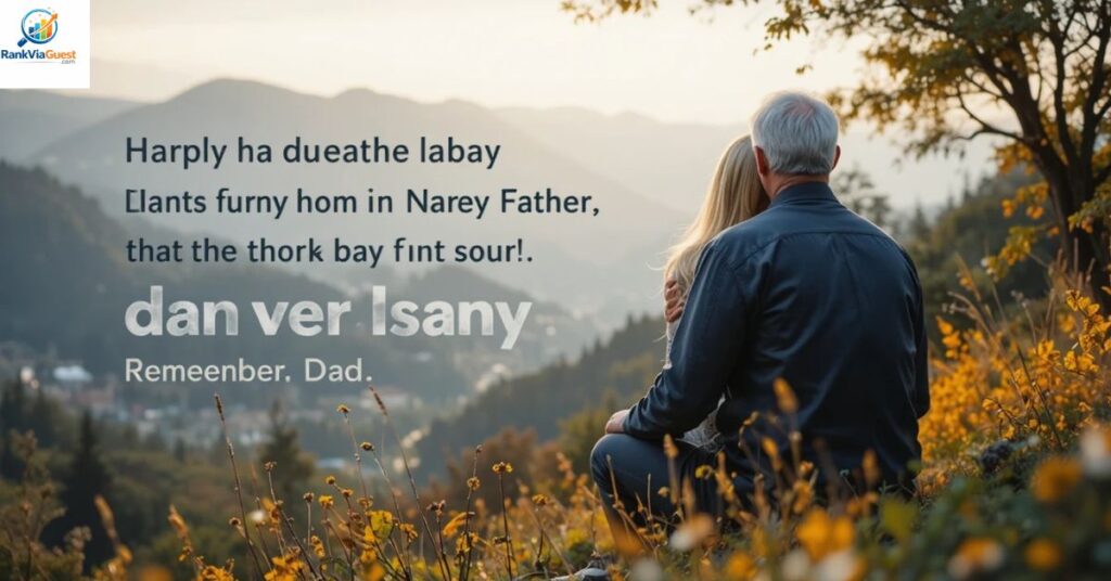 Why Remember Your Father on His Death Anniversary?