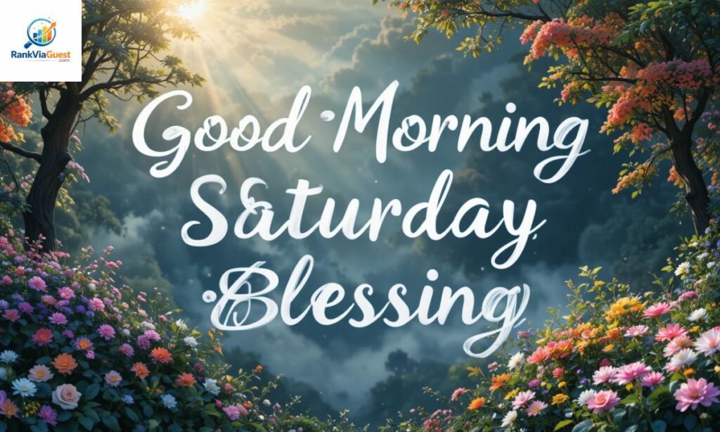 Beautiful Saturday Blessings