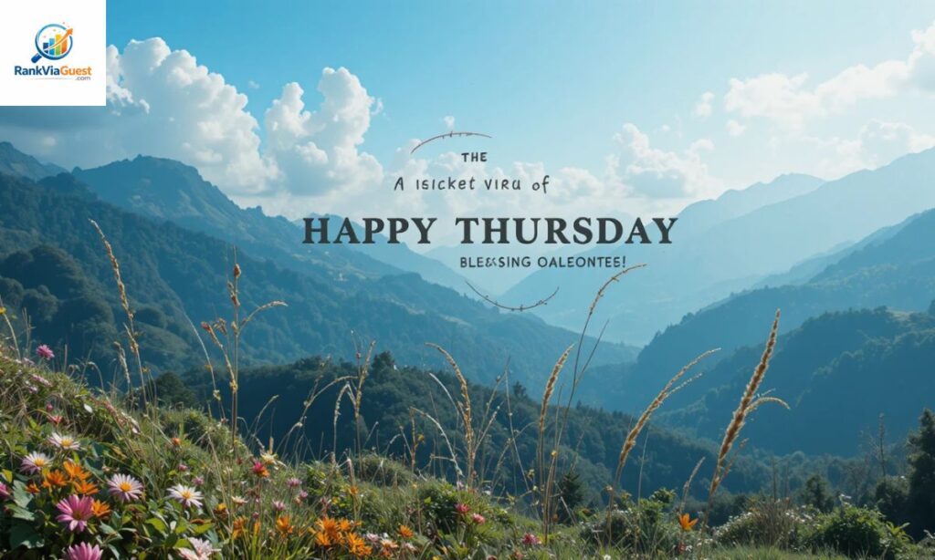 Thursday Morning Blessings